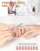 FVION Lime à ongles Acier inoxydable Manche professionnel Voir les images du produit 6