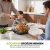 Tragbare Air Fryer Heißluftfritteuse, 4 l+4 l, 4-in-1: Produktbild-Vorschau 10
