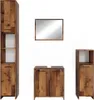 A set of bathroom furniture pieces arranged against a white background. Produktbild-Vorschau