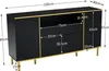 Merax Sideboard hochglanz mit LED-beleuchtung, Kommode mit Produktbild-Vorschau 7