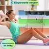Solar-Akku Körperfettwaage aus Glas, präzise Körperanalyse, Produktbild-Vorschau 3