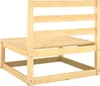 vidaXL 2-tlg. Garten-Lounge-Set Massivholz Kiefer Produktbild-Vorschau 5