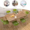 Klappstuhl 4er Set Lounge-Sessel mit Corduroy Polster Produktbild-Vorschau 3