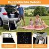COSTWAY Hundetransportbox, Alu Hundebox mit abschließbarer Produktbild-Vorschau 6