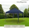 Tonnelle pliable Linosa 3x3m - bleu Voir les images du produit 3