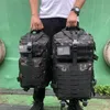 50 L taktyczny plecak – czarny, wodoodporny nylon, outdoor, Podgląd zdjęcia produktu 5