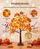 Herbstdeko Ahornblatt Lichterbaum mit 24 LEDs – 60cm LED Produktbild-Vorschau 4