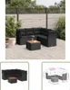 The Living Store 6-tlg. Garten-Sofagarnitur mit Kissen Produktbild-Vorschau 1