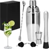 SPRINGOS Set da 6 pezzi con shaker per cocktail Set da Anteprima dell’immagine prodotto 1