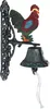 KADAX Campanello da porta in ghisa, Campanello da giardino Anteprima dell’immagine prodotto 6