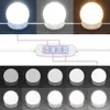 sada toaletního stolku vidaXL s LED diodami z černého dřeva Náhled obrázku produktu 5
