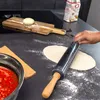 Intirilife mattarello in marmo con vassoio nero - 46,5 cm - Anteprima dell’immagine prodotto 6