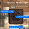 Aufputz Steckdose Walnuss Holzoptik – 1-fach Schutzkontakt Produktbild-Vorschau 3