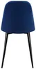 CLP 4er Set Stühle Giverny mit Ziernähten blau Material Produktbild-Vorschau 7
