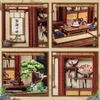 Miniatur-Hausbaukasten, Kirishima Cha-an, 19 x 14 cm Produktbild-Vorschau 4