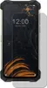 A smartphone with a screen protector placed on it, showing the phone's display. Produktbild-Vorschau