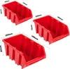 91 Stapelboxen rot Wandregal Werkzeugwand 1158 x 780 mm Produktbild-Vorschau 4
