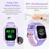 (Lila) T32 4G Smartwatch für Kinder, Telefonuhr mit Kamera, Produktbild-Vorschau 7