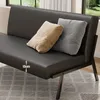 IROPRO Sofa 2 Sitzer, Kunstleder Couch Modern mit Produktbild-Vorschau 8