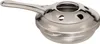 A stainless steel fondue burner with a handle, viewed from a slight side angle against a white background. Podgląd zdjęcia produktu