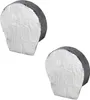 2x Radabdeckung Aluminium reflektierend 16" Reifenabdeckung Produktbild-Vorschau 1