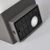 Lucande Außenwandleuchte Kiran, grau, Metall, IP44, E27 Produktbild-Vorschau 6