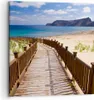 Bild auf Leinwand - Leinwandbild - Ozean Strand Sand Ufer - Produktbild-Vorschau 1