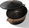 STONELINE® Cocotte Bräter Oval 32x25 cm Roségold | mit Produktbild-Vorschau 1