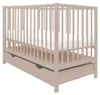 Babybettchen mit Schublade New Baby BASIC cashmere Produktbild-Vorschau 2