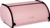 LS-LebenStil Vintage Brotkasten Rose 34cm Metall Retro Produktbild-Vorschau 3