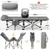 Feldbett Mit Dicker Matratze Klappbett Campingbett bis 150 Produktbild-Vorschau 6