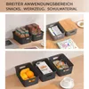6er Set Aufbewahrungskorb Dekobox mit Deckel, dekorativer Produktbild-Vorschau 5