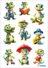 HERMA Krokodil Aufkleber, Tier Sticker für Kinder & Voir les images du produit 2
