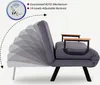2-místná pohovka Sando 2-Seater - Grey, Šedá Náhled obrázku produktu 9