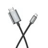 HOCO Câble type C vers HDMI 4K 30Hz UA27 2m gris acier Voir les images du produit 2