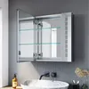 SONNI szafka z lustrem 60 × 65 cm szafka z lustrem z Podgląd zdjęcia produktu 2
