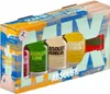 A gift set of Absolut vodka miniatures in a colorful cardboard box. Produktbild-Vorschau