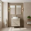 RODAN | Mobile da bagno - 60 cm - Beige opaco - Design Anteprima dell’immagine prodotto 2