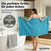 Komfortec 2er Saunatuch Set 80x200 cm aus 100% Baumwolle, Produktbild-Vorschau 2