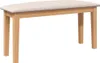 vidaXL Banc 90 cm en bois massif d'hévéa Voir les images du produit 1