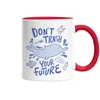 Don't Trash Your Future Tasse Rot Naturschutz Produktbild-Vorschau 2