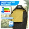 Alpenwert Schlafsack Sommer ultraleicht & kompakt – 15x27 Produktbild-Vorschau 7
