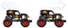 LEGO Technic 42219 Monster Jam Grave Digger - Feu et Glace Voir les images du produit 15