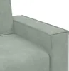 vidaXL 2-Sitzer-Sofa Hellgrau 160x78x84 cm Samt Produktbild-Vorschau 7