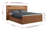 Boxspringbett 160x200 mit Led, Polsterbett 160x200 mit LED Produktbild-Vorschau 6