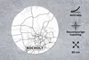 MuchoWow® Mauspad Mousepad Stadtplan - Bocholt - Karte Produktbild-Vorschau 2
