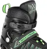 NH11912 A 2in1 Schwarz-Grün Größe M (35-38) Inline-Skates Produktbild-Vorschau 8