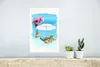 MuchoWow® Poster Strandkorb - Blumen - Sonnenschirm - Produktbild-Vorschau 5