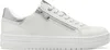 A white sneaker with silver accents and a zipper detail is shown against a white background. Náhľad obrázku produktu