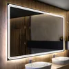 Artforma Badspiegel 120x60 cm - mit LED Beleuchtung - LED Produktbild-Vorschau 1